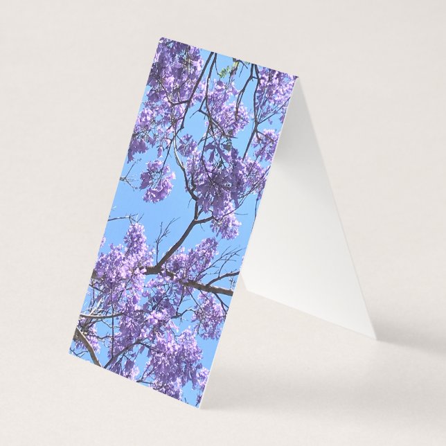 Jacaranda Blommars Kort (Framsida)
