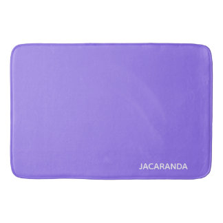 Jacaranda lila färg namn badrumsmatta