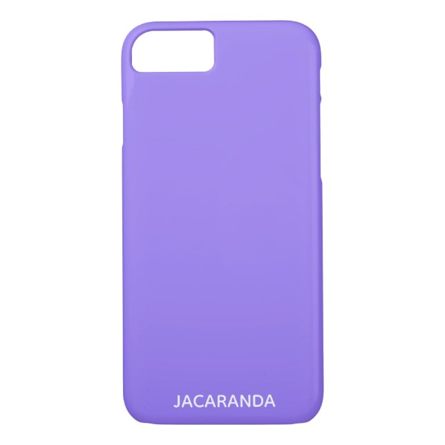 Jacaranda lila färg namn Case-Mate iPhone skal (Baksida)