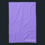 Jacaranda lila färg namn kökshandduk<br><div class="desc">Jacaranda lila färg namn</div>