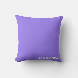 Jacaranda lila färg namn kudde