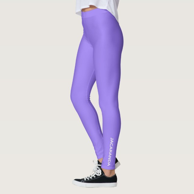 Jacaranda lila färg namn leggings (Vänster)