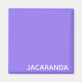 Jacaranda lila färg namn magnet
