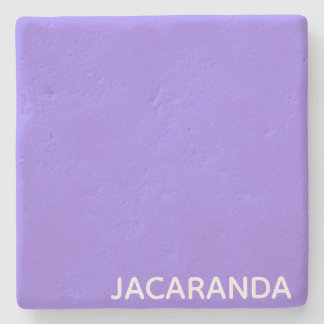 Jacaranda lila färg namn stenunderlägg