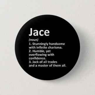 Jace Definition Personligt Namn Rolig Födelsedag Knapp