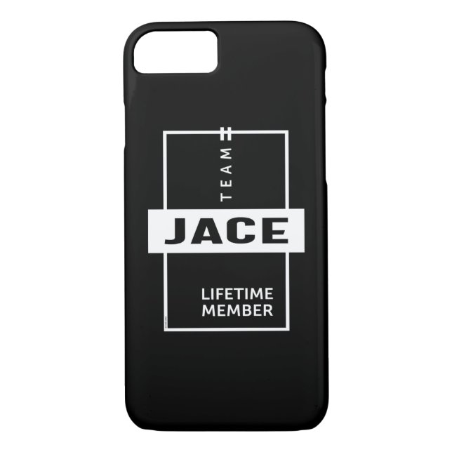 Jace Personlig Namn Birthday Gift Case-Mate iPhone Skal (Baksida)