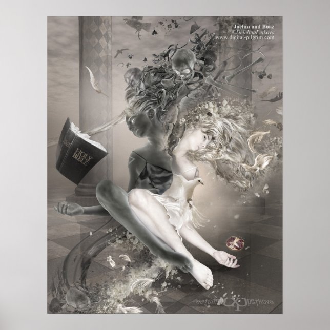 Jachin och Boaz - Nya åldersserien - Poster (Framsidan)