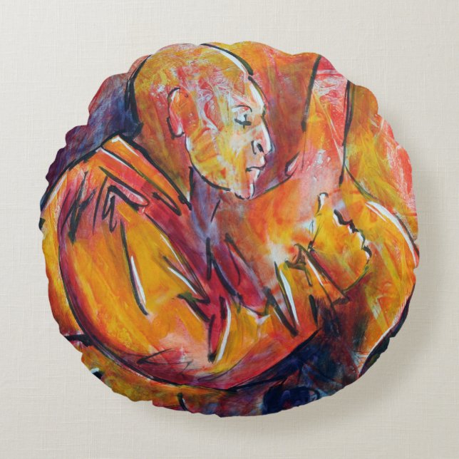 Jacinto 2008 rund kudde (Framsidan)