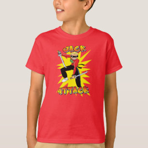 Jack-Attack i handling T-shirt