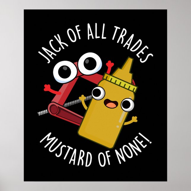 Jack Av Alla Yrken Senap Ingen Mörk BG Poster (Framsidan)