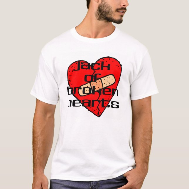 Jack av hjärtor 3 tee shirt (Framsida)