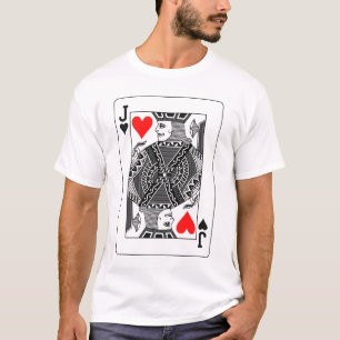 Jack av hjärtor t shirt