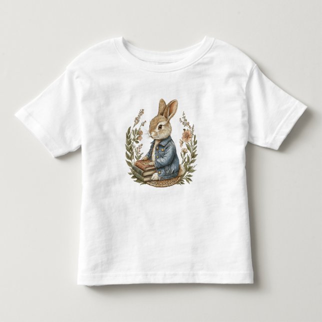 Jack av kaninen Småbarn & T Shirt (Framsida)