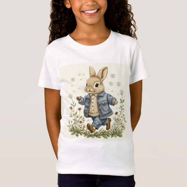 Jack av kaninen t shirt (Framsida)