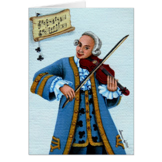 "Jack av klubbar ", Hälsningskort