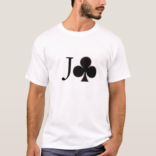 Jack av klubbar t-shirt (Framsida)