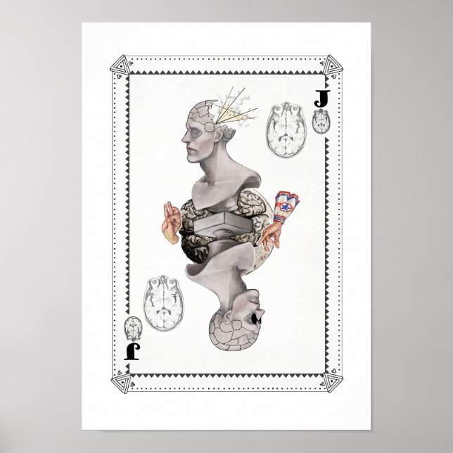 Jack av konstutskrift av bromsar poster (Framsidan)