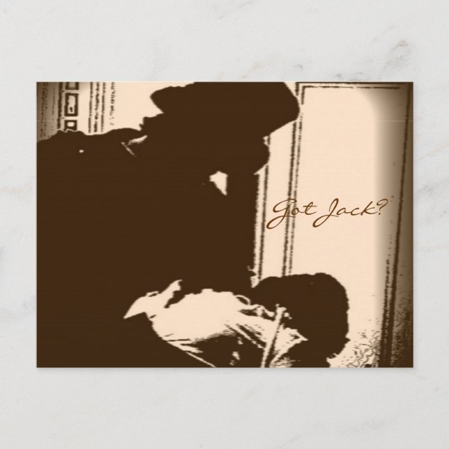 Jack av Ripper-vykortet Vykort (Framsida)