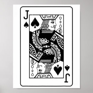 Jack av salladsapparaten Halloween Deck Poster