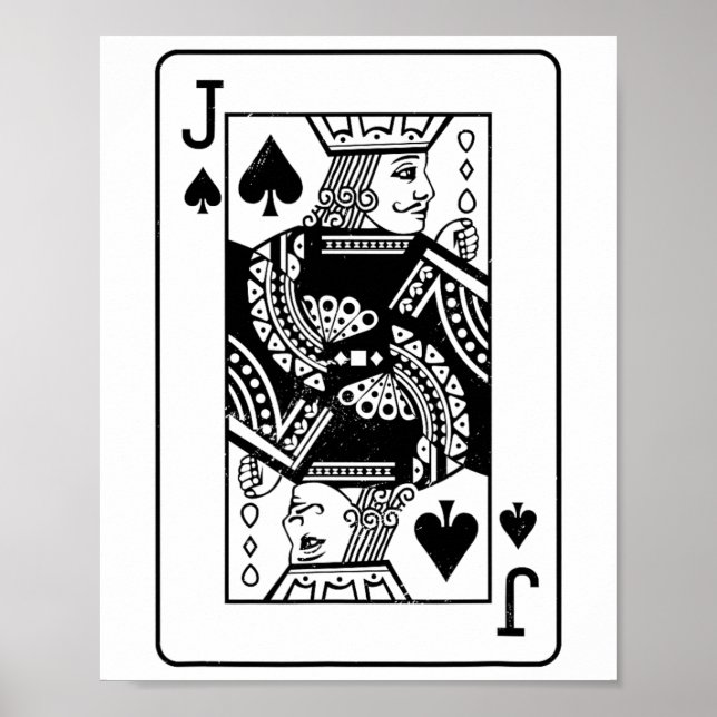 Jack av salladsapparaten Halloween Deck Poster (Framsidan)