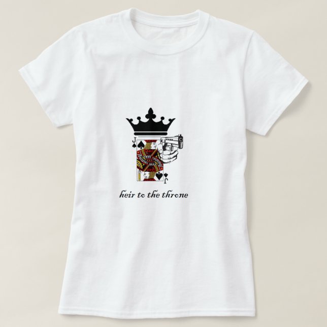 Jack av spadar t-shirt (Design framsida)