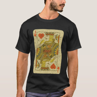 Jack av uppspelningskort för hörnen t shirt