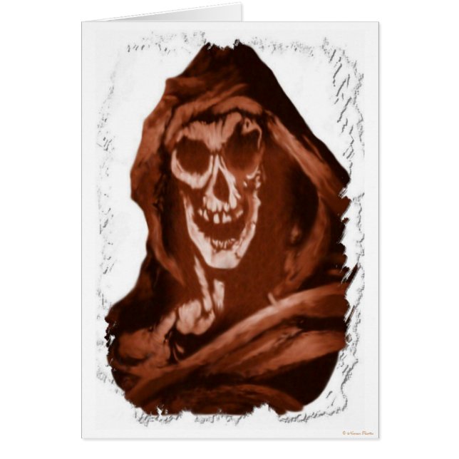 Jack av visitkortet hälsningskort (Framsidan)