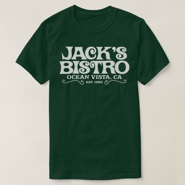 Jack Bistro Threes Company 1 T Shirt (Design framsida)