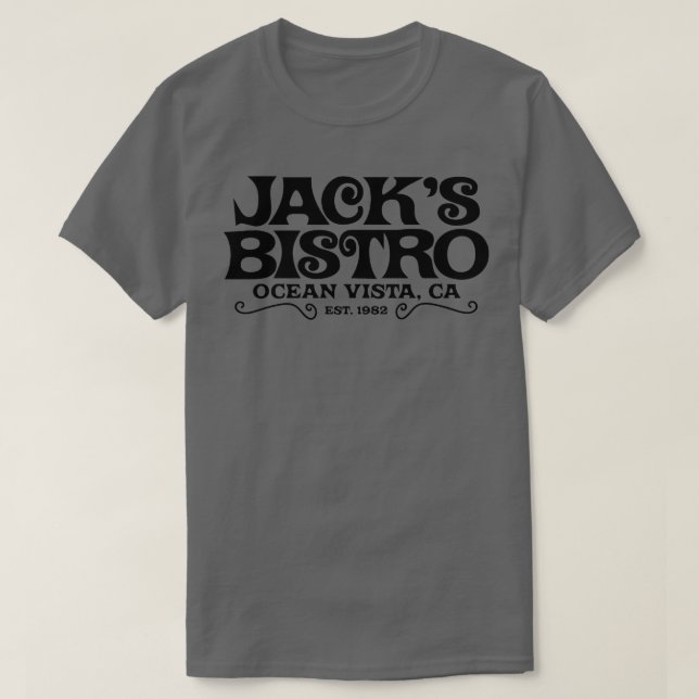 Jack Bistro Threes Company T Shirt (Design framsida)