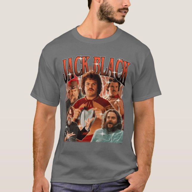 Jack Black Vintage familj T Shirt (Framsida)