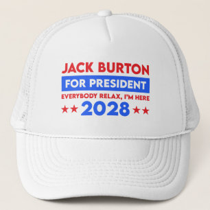 Jack Burton för talman 2028 Keps