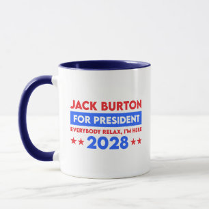 Jack Burton för talman 2028 Mugg