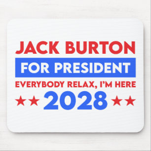 Jack Burton för talman 2028 Musmatta