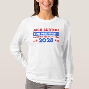 Jack Burton för talman 2028 T Shirt