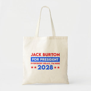 Jack Burton för talman 2028 Tygkasse