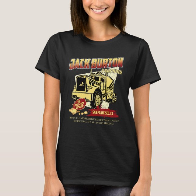 Jack Burton Transport San Francisco T Shirt (Framsida)