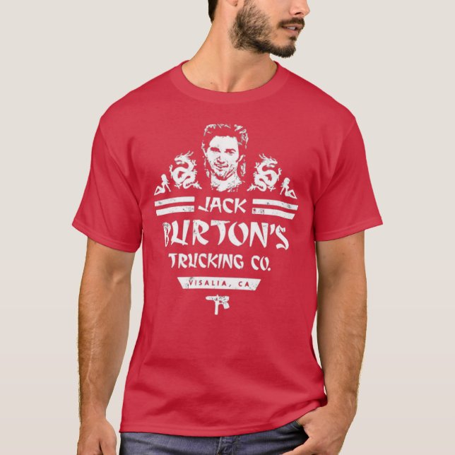 Jack Burton's Trucking Co T Shirt (Framsida)
