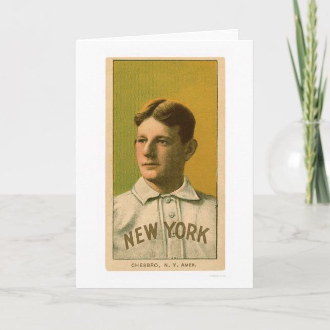 Jack Chesbro Baseball 1911 Kort (Framsida)