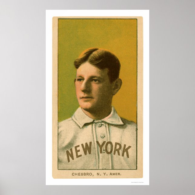 Jack Chesbro Baseball 1911 Poster (Framsidan)