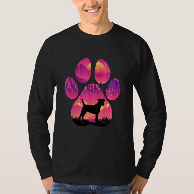 Jack Chi Paw Mom Dad Dog  Women Men T Shirt (Framsida)