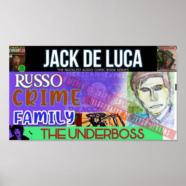 JACK DE LUCA - UNDERBUNDET POSTER (Framsidan)