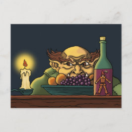 Jack & den jätte- sagavykortet vykort