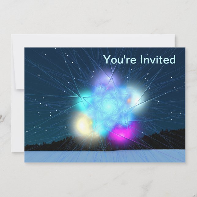 Jack Frost Inbjudningar (Framsida)