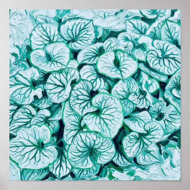 Jack Frost Leaves After Van Gogh Poster (Framsidan)