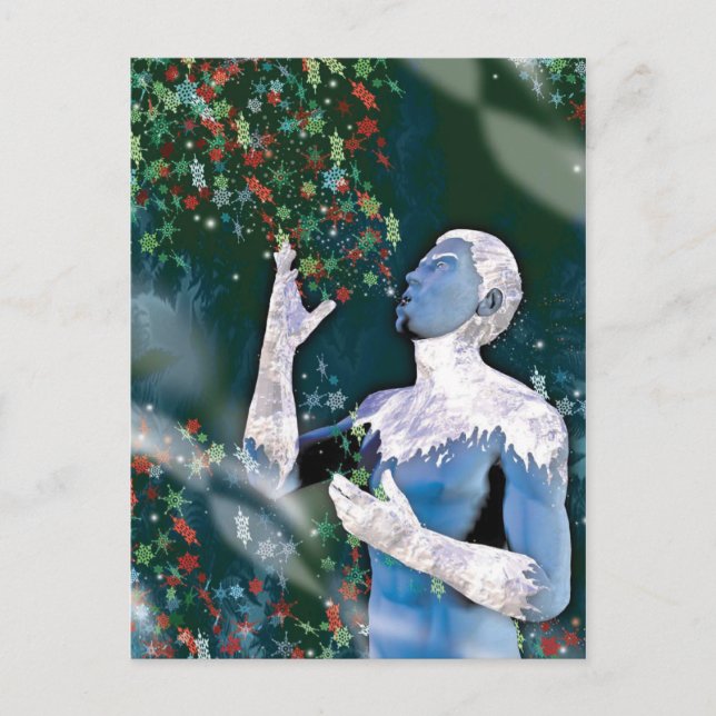 Jack Frost Postcard Vykort (Framsida)