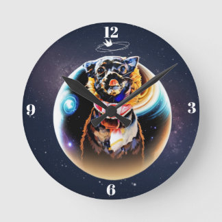 Jack Galaxy Wall Clock Rund Klocka