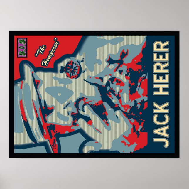 Jack Herer - SOS Poster 18 x 24 (Framsidan)
