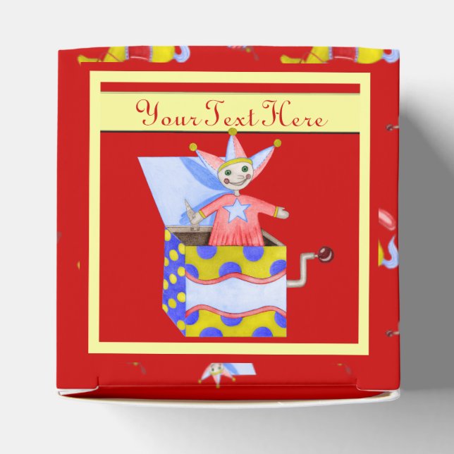 Jack i boxen - Traditionellt Leksaker (primärt Fär Presentaskar (Överdel)