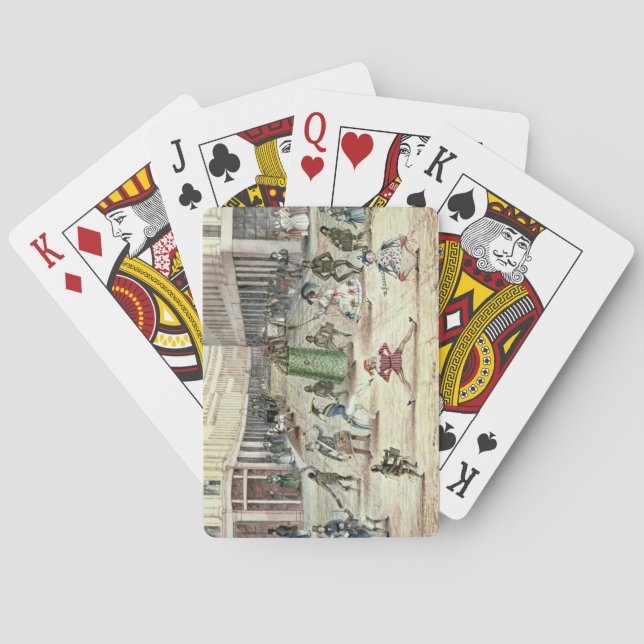 Jack i grönten, majdagfiranden av chien casinokort (Baksidan)