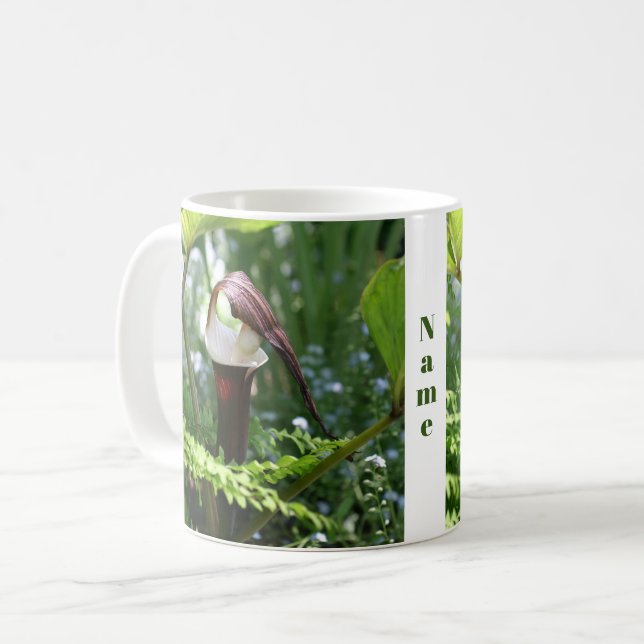 Jack i pulspoängens flamma Personlig Kaffemugg (Framsida vänster)
